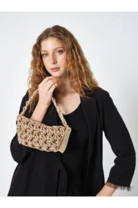 Pierre Cardin Women Wicker Handbag 05pc25y20141 - Image 4