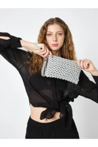 Pierre Cardin Women Wicker Handbag 05pc25y20176 - Image 3