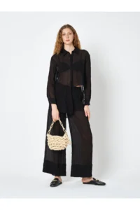 Pierre Cardin PİERRE CARDİN Women Wicker Handbag