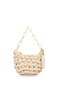 Pierre Cardin PİERRE CARDİN Women Wicker Handbag - Image 4