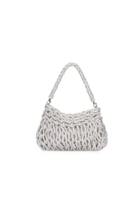 Pierre Cardin Silver Women Wicker Handbag 05pc25y20204 - Image 3