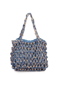 Pierre Cardin Women Wicker Handbag 05pc25y20288 - Image 5