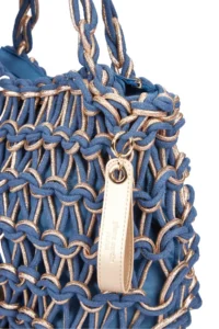 Pierre Cardin Women Wicker Handbag 05pc25y20288 - Image 7