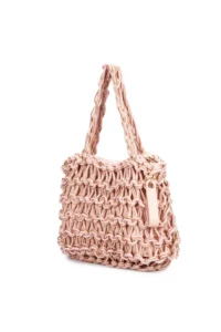 Pierre Cardin Women Wicker Handbag 05pc25y20288 - Image 6