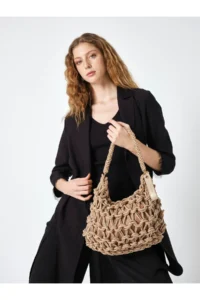 Pierre Cardin Women Wicker Handbag 05pc25y20291 - Image 3