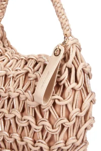 Pierre Cardin Women Wicker Handbag 05pc25y20291 - Image 7