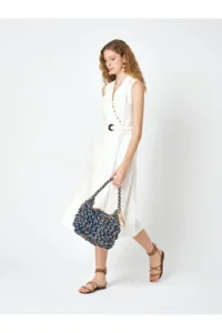 Pierre Cardin Women Wicker Handbag 05pc25y20291 - Image 2