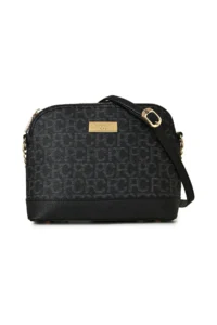 Pierre Cardin Black Large Alphabet Women's Crossbody Bag - Image 2