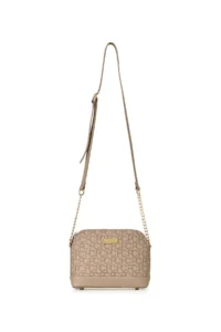 Pierre Cardin Mink Large Alphabet Women's Crossbody Bag