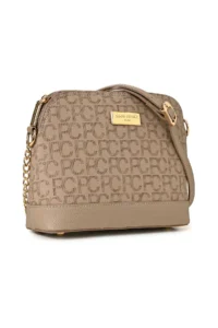 Pierre Cardin Mink Large Alphabet Women's Crossbody Bag - Image 3