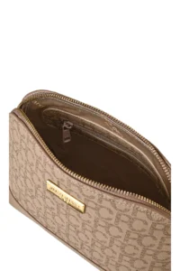 Pierre Cardin Mink Large Alphabet Women's Crossbody Bag - Image 4