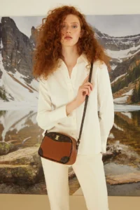 Pierre Cardin Floater Camel Women Shoulder Bag