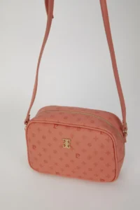 Pierre Cardin Coral Monogram Women Shoulder Bag - Image 4