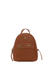 Pierre Cardin Print Camel Women Backpack - Image 3
