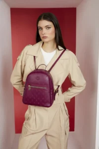 Pierre Cardin Cherry Print Women Backpack