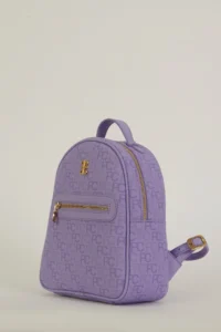 Pierre Cardin Lavender Tram Alphabet Women's Backpack