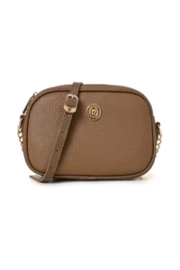 Pierre Cardin Tan Print Women Crossbody Bag - Image 2