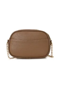 Pierre Cardin Tan Print Women Crossbody Bag - Image 5