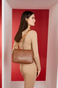 Pierre Cardin Lux Soft Asos Caramel Women's Shoulder Bag