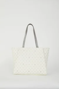 Pierre Cardin WHITE Monogram Women Shoulder Bag - Image 6
