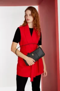 Pierre Cardin Black New Lux Soft Asos Women's Shoulder Bag