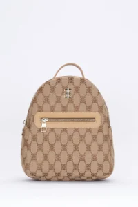 Pierre Cardin Brown Women Backpack - Image 2