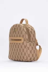 Pierre Cardin Brown Women Backpack - Image 3