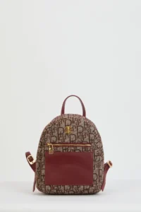 Pierre Cardin Burgundy Women Backpack - Image 2