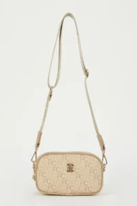 Pierre Cardin nude Tram Alphabet Women Shoulder Bag - Image 2