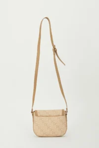Pierre Cardin nude Tram Alphabet Women Shoulder Bag - Image 5