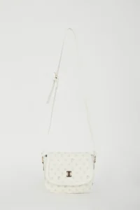 Pierre Cardin WHITE Monogram Women Shoulder Bag - Image 2