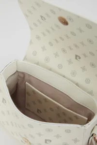 Pierre Cardin WHITE Monogram Women Shoulder Bag - Image 5