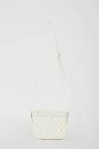 Pierre Cardin WHITE Monogram Women Shoulder Bag - Image 6