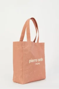 Pierre Cardin Coral Waxed Canvas Women Shoulder Bag - Image 3