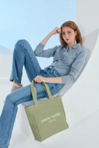 Pierre Cardin Defne Green Women Shoulder Bag