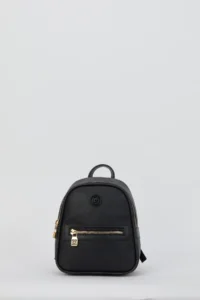 Pierre Cardin Print Black Women Backpack
