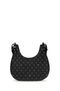 Pierre Cardin Limited Edition Black Monogram Women's Cross Shoulder Bag - Image 8