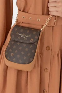Pierre Cardin Limited Edition Brown Women's Shoulder Bag - Image 2
