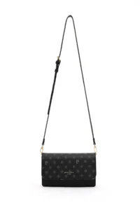 Pierre Cardin Black Monogram Women's Cross Shoulder Bag - Image 3