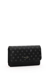 Pierre Cardin Black Monogram Women's Cross Shoulder Bag - Image 5
