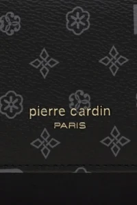 Pierre Cardin Black Monogram Women's Cross Shoulder Bag - Image 7