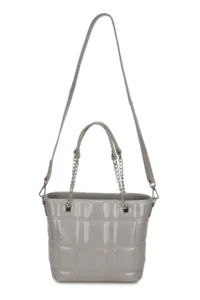 Pierre Cardin Gray Women Shoulder Bag - Image 2