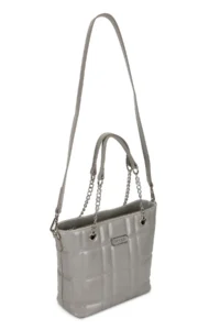 Pierre Cardin Gray Women Shoulder Bag - Image 3