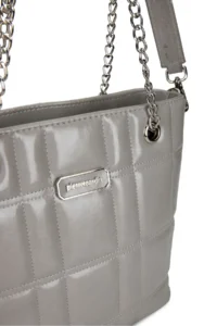 Pierre Cardin Gray Women Shoulder Bag - Image 4