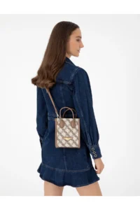 Pierre Cardin Beige Cross Women Shoulder Bag