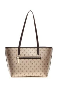 Pierre Cardin Gold Monogram Shoulder Bag - Image 5