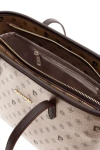 Pierre Cardin Gold Monogram Shoulder Bag - Image 6