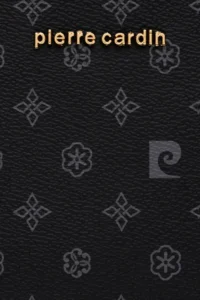 Pierre Cardin Black Monogram Shoulder Bag - Image 6