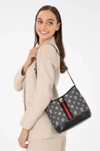 Pierre Cardin Jeans Black Shoulder Bag