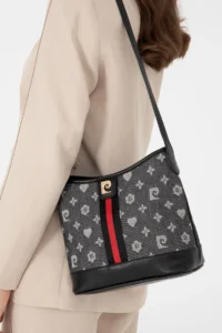Pierre Cardin Jeans Black Shoulder Bag - Image 2
